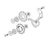 SRAM - Rival Cage/Pulley Kit Rear Derailleurs Parts _ Unite - B1keparts.com